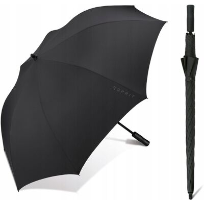 Parasolka Parasol Damska Męska Esprit Długa Czarna Xxl Parasolka Parasol Damska Męska Esprit Długa Czarna Xxl