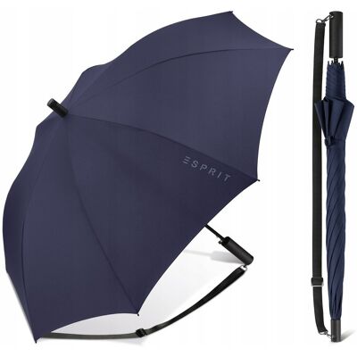 Inny producent Parasolka Parasol Damska Męska Esprit Długa Granatowa Z Paskiem Inny producent Parasolka Parasol Damska Męska Esprit Długa Granatowa Z Paskiem