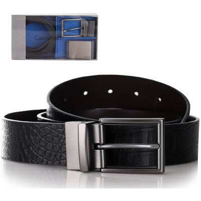 Pasek Calvin Klein obrotowe klamry HC0337b5700227/2 ST Pasek Calvin Klein obrotowe klamry HC0337b5700227/2 ST
