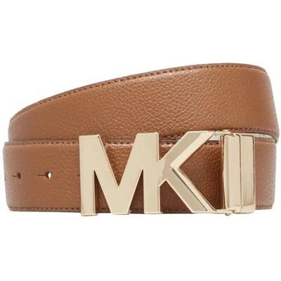 Pasek Damski Dwustronny Michael Kors R. M Brązowy W Monogram Mk Skórzany Pasek Damski Dwustronny Michael Kors R. M Brązowy W Monogram Mk Skórzany