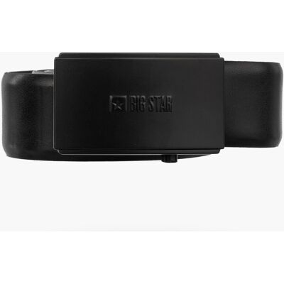 Pasek Męski BIG STAR Skórzany Pas Do Spodni Czarny MM675001 Czarny 95 Pasek Męski BIG STAR Skórzany Pas Do Spodni Czarny MM675001 Czarny 95