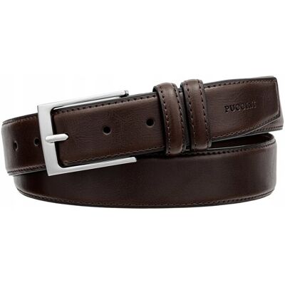 Pasek Męski Do Spodni Skórzany Skóra Naturalna PUCCINI Brąz PAM02(3.5)L 2A Pasek Męski Do Spodni Skórzany Skóra Naturalna PUCCINI Brąz PAM02(3.5)L 2A