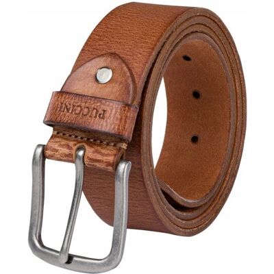Pasek Męski Do Spodni Skórzany Skóra Naturalna Puccini Brązowy Pa09125Cm 2 Pasek Męski Do Spodni Skórzany Skóra Naturalna Puccini Brązowy Pa09125Cm 2