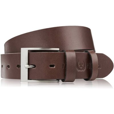 Pasek Męski Skórzany Premium Z Klasyczną Klamrą Elegancki Brązowy 130 Cm Paolo Peruzzi Pg-08-Br-130 Pasek Męski Skórzany Premium Z Klasyczną Klamrą Elegancki Brązowy 130 Cm Paolo Peruzzi Pg-08-Br-130