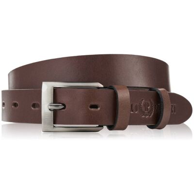 Paolo Peruzzi Pasek Męski Skórzany Premium Z Klasyczną Klamrą Elegancki Brązowy 130 Cm Pg-09-Br-130 Paolo Peruzzi Pasek Męski Skórzany Premium Z Klasyczną Klamrą Elegancki Brązowy 130 Cm Pg-09-Br-130