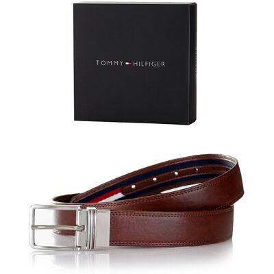 Pasek Tommy Hilfiger 2W1 Dwustronny 11DI02E1BROWN 38/95 + OPAKOWANIE Pasek Tommy Hilfiger 2W1 Dwustronny 11DI02E1BROWN 38/95 + OPAKOWANIE
