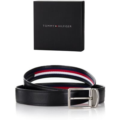 Pasek Tommy Hilfiger 2W1 Dwustronny 36/90 Black ETUI PUDEŁKO 11DI02E1BLACK 36/90 + OPAKOWANIE Pasek Tommy Hilfiger 2W1 Dwustronny 36/90 Black ETUI PUDEŁKO 11DI02E1BLACK 36/90 + OPAKOWANIE