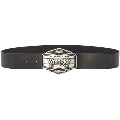 Pasek Wrangler Big Buckle Belt 112358068 Black 110 Pasek Wrangler Big Buckle Belt 112358068 Black 110