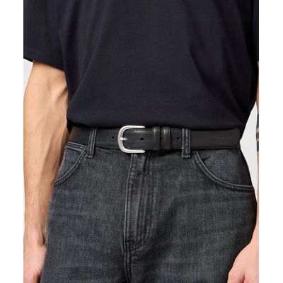 Pasek Wrangler BOMBATO BELT 112365272 Black 105 Pasek Wrangler BOMBATO BELT 112365272 Black 105