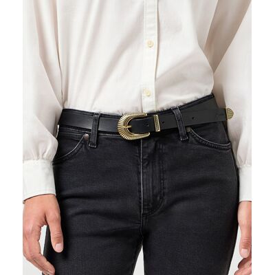 Pasek Wrangler Western Sun Belt 112365347 Black 80 Pasek Wrangler Western Sun Belt 112365347 Black 80