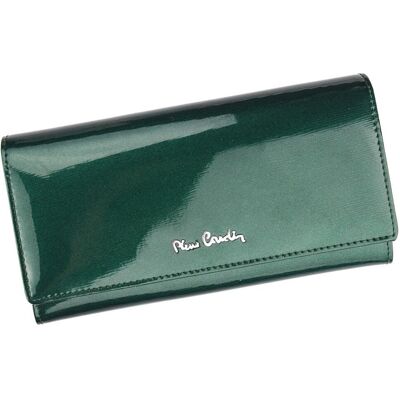 Pierre Cardin, Portfel skórzany damski, 05, Line 100, zielony Pierre Cardin, Portfel skórzany damski, 05, Line 100, zielony