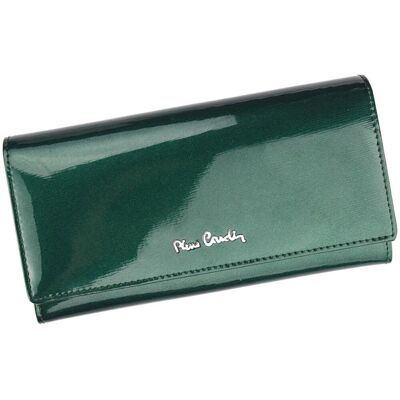 Pierre Cardin, Portfel skórzany damski, 05, Line 106, zielony Pierre Cardin, Portfel skórzany damski, 05, Line 106, zielony