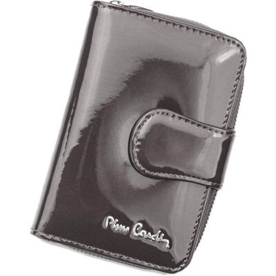 Pierre Cardin, Portfel skórzany damski, 05, Line 115, popielaty, mały Pierre Cardin, Portfel skórzany damski, 05, Line 115, popielaty, mały