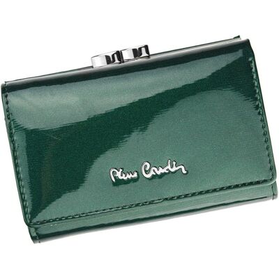 Pierre Cardin, Portfel skórzany damski, 05, Line 117, zielony, mały Pierre Cardin, Portfel skórzany damski, 05, Line 117, zielony, mały