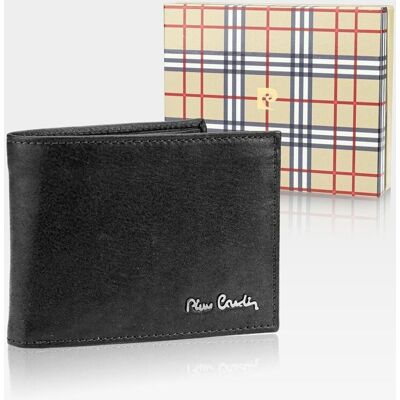 Pierre Cardin, Portfel Skórzany Męski, Tilak50 8806, Czarny, Ochrona Rfid Pierre Cardin, Portfel Skórzany Męski, Tilak50 8806, Czarny, Ochrona Rfid