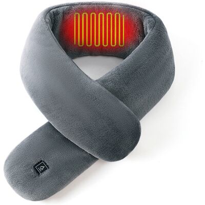 Inny producent Podgrzewany Szalik Komin Zimowy USB Regulacja Temperatury Szary Wysoka Jakość Inny producent Podgrzewany Szalik Komin Zimowy USB Regulacja Temperatury Szary Wysoka Jakość