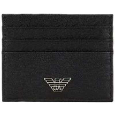 Giorgio Armani porta carta di identità uomo emporio armani - porta carte - nero Giorgio Armani porta carta di identità uomo emporio armani - porta carte - nero