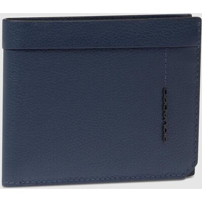 Portafoglio Con Portamonete Uomo Piquadro Pu4188w137r-Blu Blu Portafoglio Con Portamonete Uomo Piquadro Pu4188w137r-Blu Blu