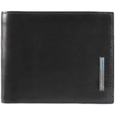 Portafoglio Uomo Piquadro Pu4188b2r-N Nero Portafoglio Uomo Piquadro Pu4188b2r-N Nero