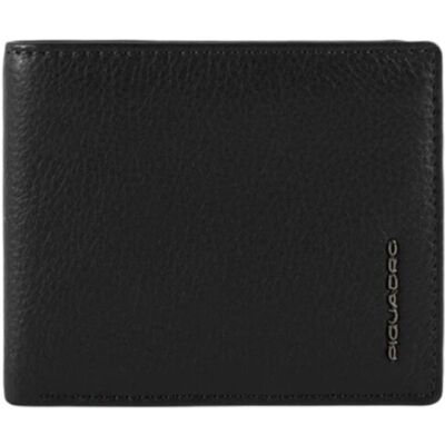 Portafoglio Uomo Piquadro Pu4188mosr-N Nero Portafoglio Uomo Piquadro Pu4188mosr-N Nero