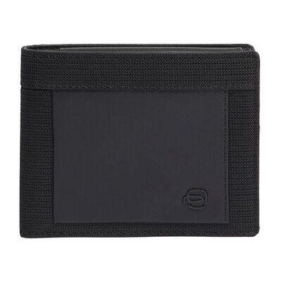 Portafoglio Uomo Piquadro Pu4188s136r-N Nero Portafoglio Uomo Piquadro Pu4188s136r-N Nero