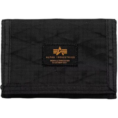 Portfel Alpha Industries Combat Label Wallet 156951 03 - Czarny Portfel Alpha Industries Combat Label Wallet 156951 03 - Czarny