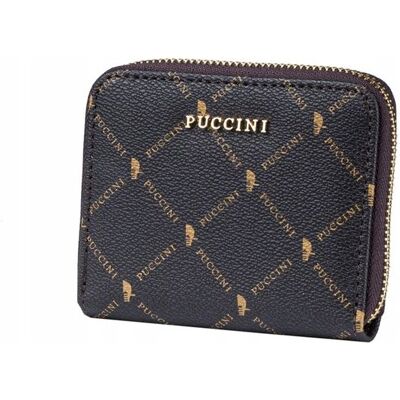 Portfel Damski Elegancki Mały Skóra Ekologiczna Puccini Brązowy Plxp0312 2 Portfel Damski Elegancki Mały Skóra Ekologiczna Puccini Brązowy Plxp0312 2