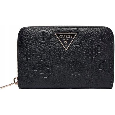 Portfel damski Guess SWPD98 88140 MONOGRAM CZARNY Portfel damski Guess SWPD98 88140 MONOGRAM CZARNY