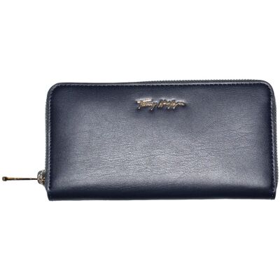 Portfel elegancki damski Tommy Hilfiger czarny - AXW0XW02811C7H Portfel elegancki damski Tommy Hilfiger czarny - AXW0XW02811C7H