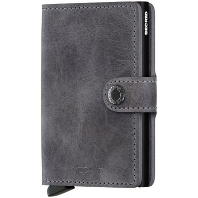 Portfel kieszonkowy Miniwallet Secrid Vintage - grey / black Portfel kieszonkowy Miniwallet Secrid Vintage - grey / black