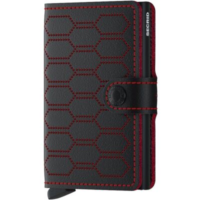 Portfel Kieszonkowy Rfid Secrid Miniwallet Fuel - Black / Red Portfel Kieszonkowy Rfid Secrid Miniwallet Fuel - Black / Red