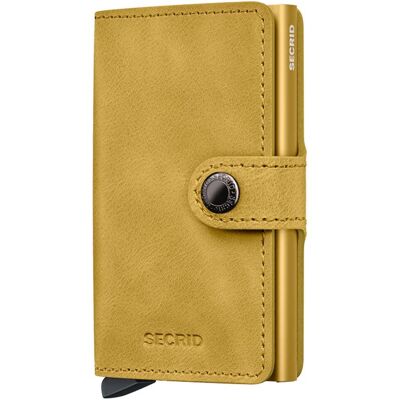 Portfel kieszonkowy Secrid Miniwallet Vintage - yellow Portfel kieszonkowy Secrid Miniwallet Vintage - yellow