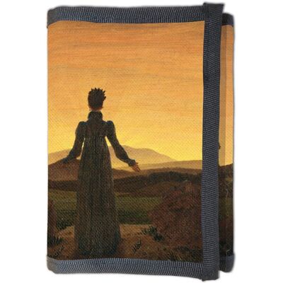 Szyjemy Sztukę Portfel Kobieta na tle zachodzącego słońca Caspar David Friedrich Szyjemy Sztukę Portfel Kobieta na tle zachodzącego słońca Caspar David Friedrich