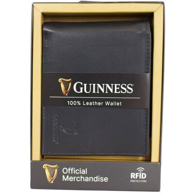 Inny producent PORTFEL MĘSKI GUINNESS 100% SKÓRA KOZIA, SKÓRZANY , OCHRONA RFID CZARNY Inny producent PORTFEL MĘSKI GUINNESS 100% SKÓRA KOZIA, SKÓRZANY , OCHRONA RFID CZARNY