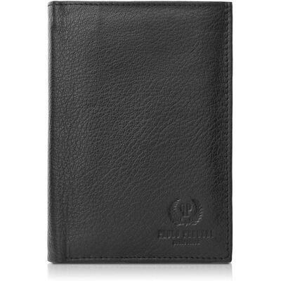 Portfel Męski Paolo Peruzzi Skórzany RFID T-65-BL Portfel Męski Paolo Peruzzi Skórzany RFID T-65-BL