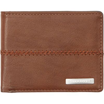 Portfel Męski Quiksilver Stitchy Tri-Fold Brązowy Portfel Męski Quiksilver Stitchy Tri-Fold Brązowy
