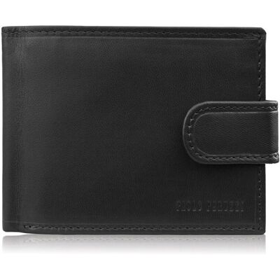 PORTFEL MĘSKI SKÓRZANY KLASYCZNA CZERŃ RFID PAOLO PERUZZI AL-16-BL PORTFEL MĘSKI SKÓRZANY KLASYCZNA CZERŃ RFID PAOLO PERUZZI AL-16-BL