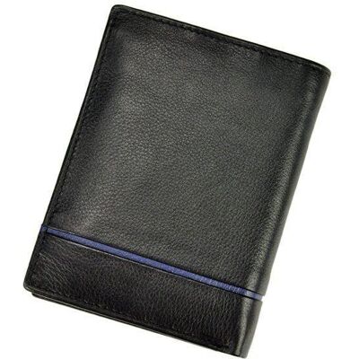 Portfel męski skórzany PIERRE CARDIN SAHARA TILAK15 326 Czarny / Niebieski Portfel męski skórzany PIERRE CARDIN SAHARA TILAK15 326 Czarny / Niebieski