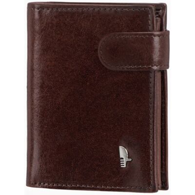 Portfel Męski Skórzany Skóra Naturalna RFID PUCCINI Brązowy CR2305-2 Portfel Męski Skórzany Skóra Naturalna RFID PUCCINI Brązowy CR2305-2