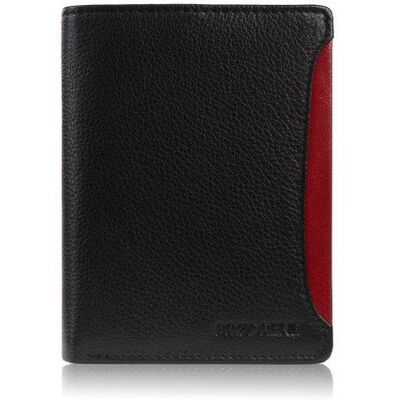 Paolo Peruzzi Portfel Męski Skórzany Rfid Brødrene Czarny G-08/Mn/Bl Paolo Peruzzi Portfel Męski Skórzany Rfid Brødrene Czarny G-08/Mn/Bl