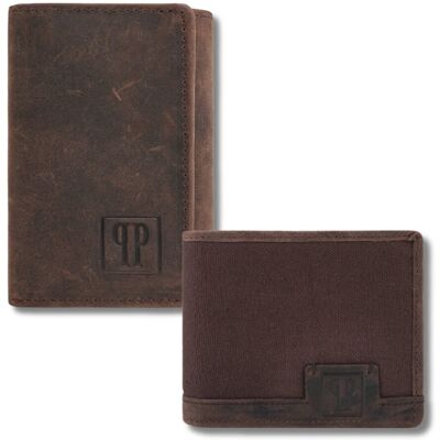 Paolo Peruzzi Portfel Męski T-02-Br Skórzane Etui Na Klucze T-49-Br Zestaw Prezentowy Dla Niego Zup-124 Paolo Peruzzi Portfel Męski T-02-Br Skórzane Etui Na Klucze T-49-Br Zestaw Prezentowy Dla Niego Zup-124