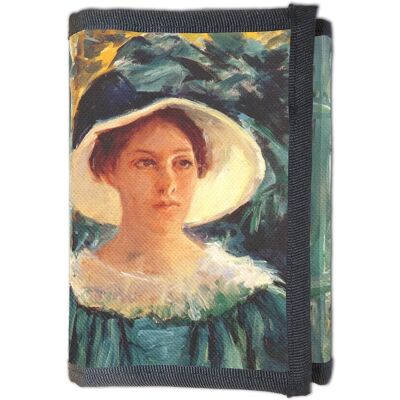 Szyjemy Sztukę Portfel Młoda kobieta w ogrodzie Mary Cassatt Szyjemy Sztukę Portfel Młoda kobieta w ogrodzie Mary Cassatt