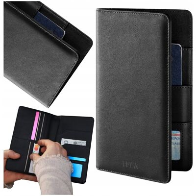 Inny producent PORTFEL SKÓRZANY MĘSKI Z SKÓRY CZARNY ELEGANCKI OCHRONA KART RFID NA KARTY / AVEK Inny producent PORTFEL SKÓRZANY MĘSKI Z SKÓRY CZARNY ELEGANCKI OCHRONA KART RFID NA KARTY / AVEK