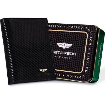Peterson Portfel skórzany PTN 333-CA-6594 BLAC Peterson Portfel skórzany PTN 333-CA-6594 BLAC