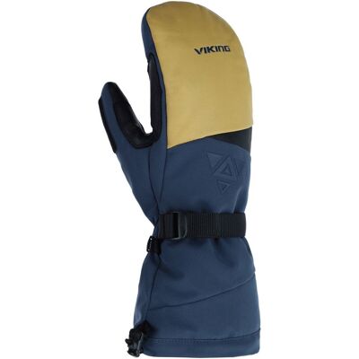 Rękawice freeride z koziej skóry Viking Norvik Pro Mitten 1987 granatowo-beżowy 7 Rękawice freeride z koziej skóry Viking Norvik Pro Mitten 1987 granatowo-beżowy 7