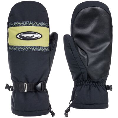 Rękawice męskie Quiksilver Broad Peak snowboardowe narciarskie czarne-S Rękawice męskie Quiksilver Broad Peak snowboardowe narciarskie czarne-S