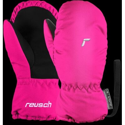 Rękawice narciarskie dziecięce Reusch Olly R-TEX® XT Mitten jednopalczaste na rzepy wodoodporne ocieplane różowe (61/85/588/3350) Rękawice narciarskie dziecięce Reusch Olly R-TEX® XT Mitten jednopalczaste na rzepy wodoodporne ocieplane różowe (61/85/588/3350)