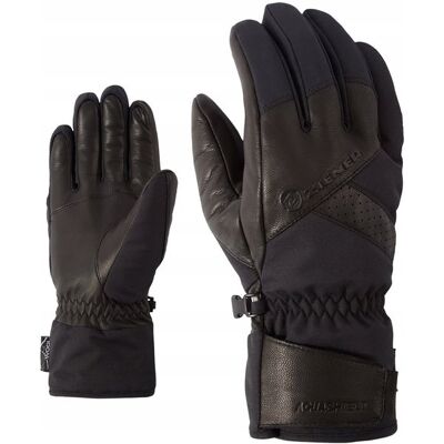 Inny producent Rękawice narciarskie Ziener Getter AS AW Glove - czarne, rozmiar S Inny producent Rękawice narciarskie Ziener Getter AS AW Glove - czarne, rozmiar S
