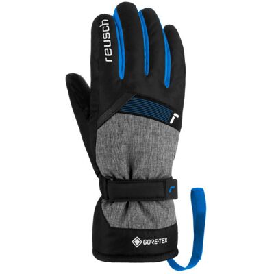 Rękawice Reusch Flash Gtx Junior Black Melange Brilliant Blue 2023 Rękawice Reusch Flash Gtx Junior Black Melange Brilliant Blue 2023