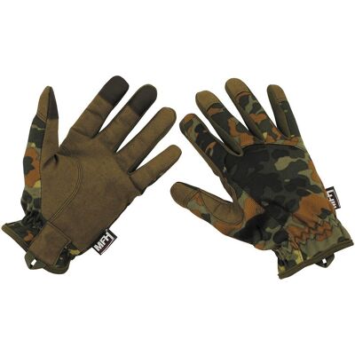 MFH - Max Fuchs Rękawice Taktyczne 'Lightweight' Mfh Flecktarn Xl MFH - Max Fuchs Rękawice Taktyczne 'Lightweight' Mfh Flecktarn Xl